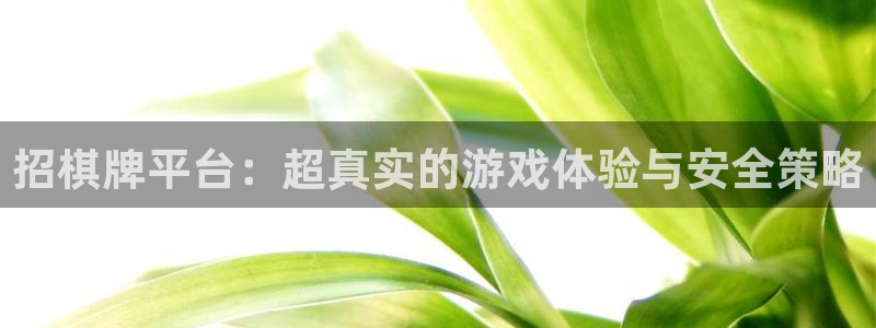 星欧娱乐游戏：招棋牌平台：超真实的游戏体验与安全策略